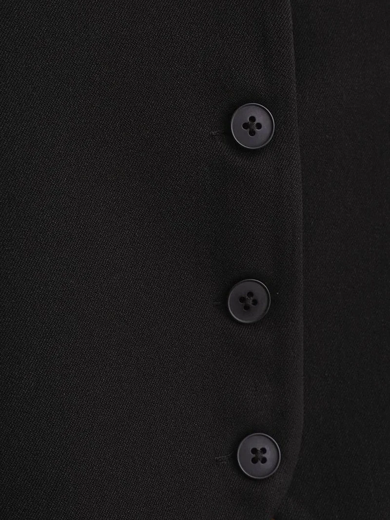 MixRay Mixray V-neck Buttoned Waistcoat