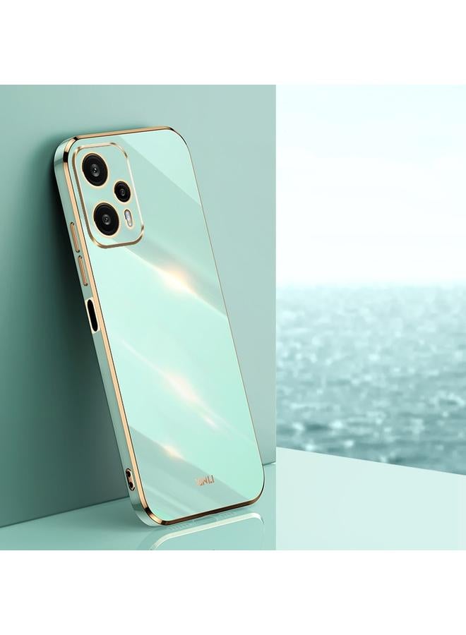 The Bros Case For Xiaomi Redmi Note 12 Turbo Straight Edge 6D Electroplate TPU Phone Case