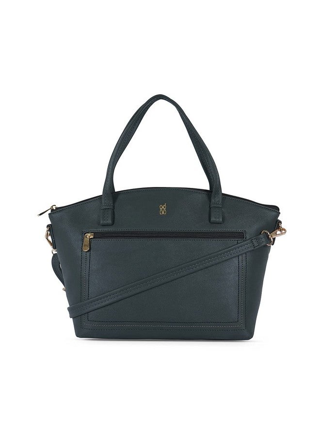Baggit Women Grey Satchel Handbag Medium Size | Ladies Stylish Casual Purse Bag - Image 1