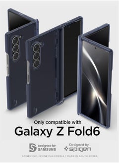 Spigen Ultra Hybrid Pro Samsung Galaxy Z Fold 6 Case Cover (2024) with [Hinge Protection] - Frost Navy Blue  - Image 3