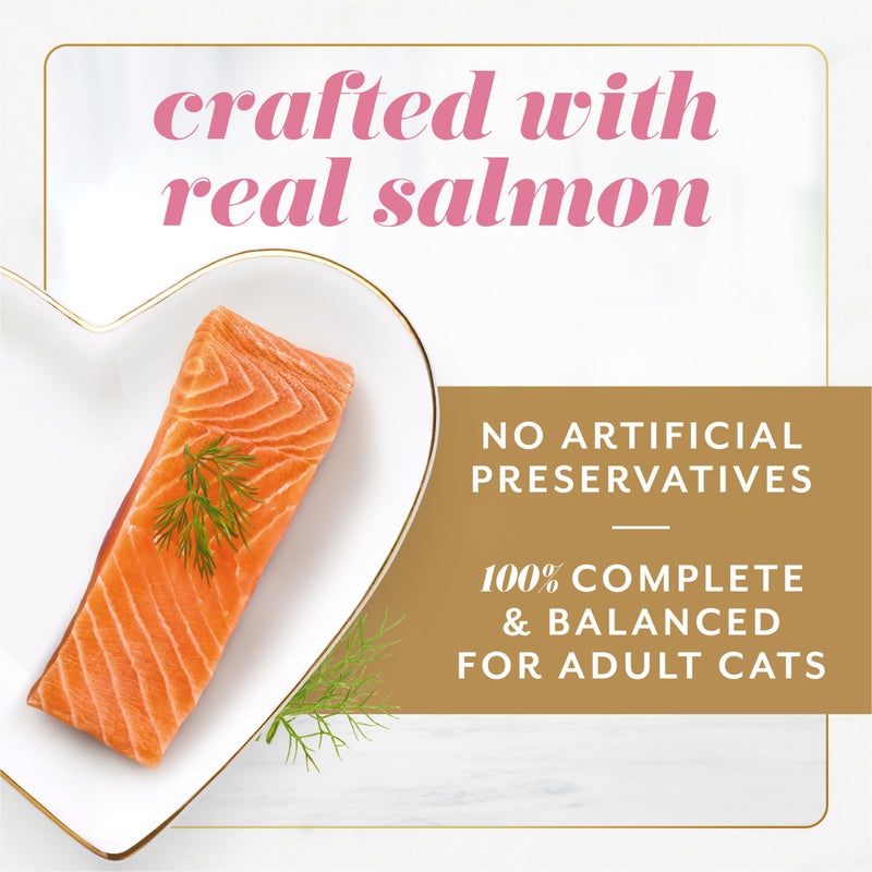 Fancy Feast Gems Pate Cat Food Mousse With Salmon and a Halo of Savory Gravy Cat Food - (Pack of 8) 4 oz. Boxes - Image 4