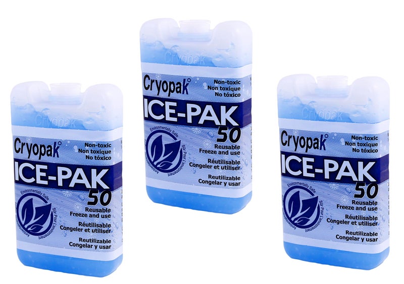 Cryopak 3 Ice Packs for Use in Insulated Bags and Coolers - Image 4