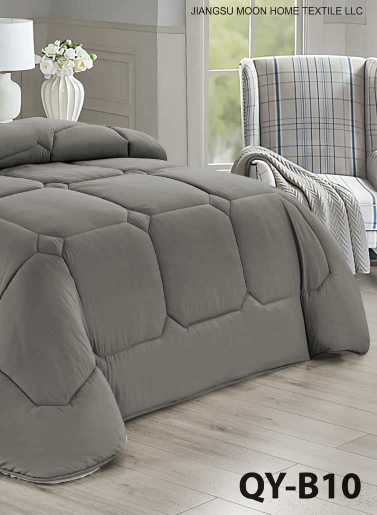 Moon Comforter Set Bedspread 6 Pieces Medium Filling Two Sides Microfiber 230x250 cm  - Image 3