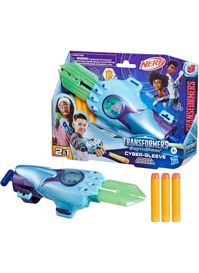 TRANSFORMERS Transformers EarthSpark Cyber-Sleeve Battle Blaster Role Play Toy  - Image 3