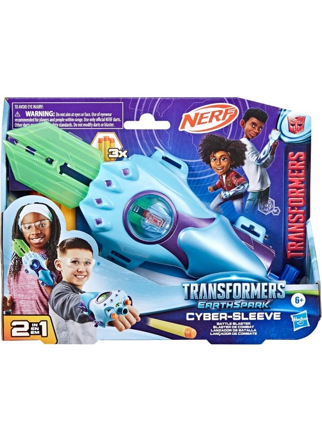 TRANSFORMERS Transformers EarthSpark Cyber-Sleeve Battle Blaster Role Play Toy  - Image 5