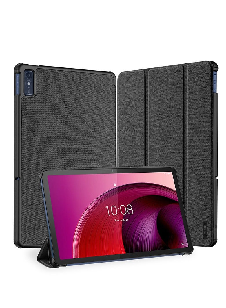 DUX DUCIS Case for Lenovo Tab P12 5G 12.7 Inch (2023), Ultra-thin and Lightweight Vertical Protective Case, PC+PU Material Protective Case for Tab P12 - Image 1