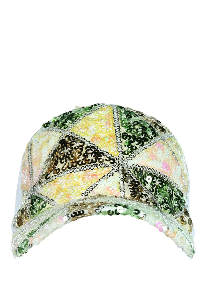 London Rag Party all Night Sequin Baseball Cap