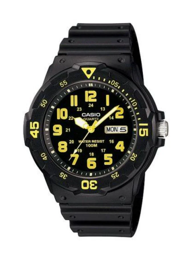 CASIO Men's Resin Analog Watch MRW-200H-9BVDF - 44.5 mm