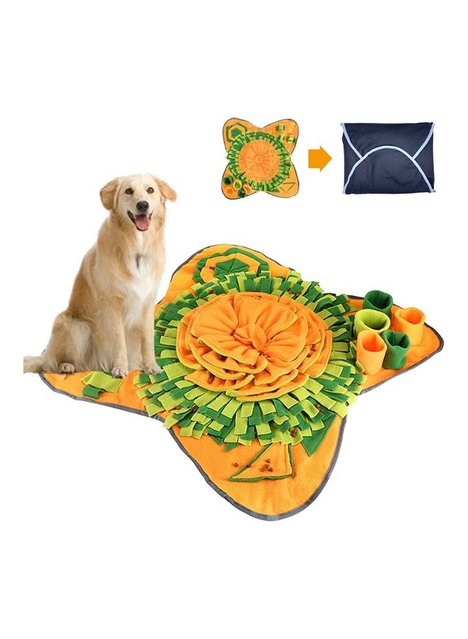 Pet Snuffle Feeding Mat Multicolour 41 x 41cm - Image 1
