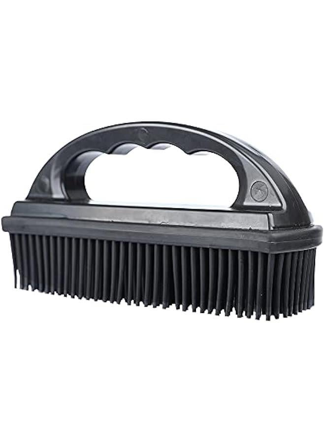 Silicone Pet Hair Remover Brush for Cleaning and Grooming Home Black color Fur and Lint Removal Tool - Image 1