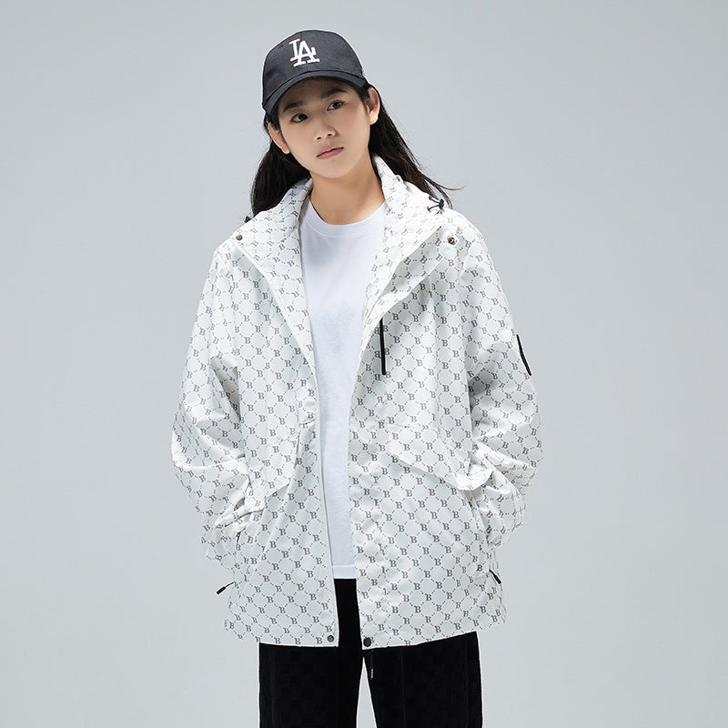 Outdoor Casual Jacket Couple Spring & Fall Fashionable Thin Moisture-Wicking Tops For Men And Women With Hooded Jackets 2318 - Image 1
