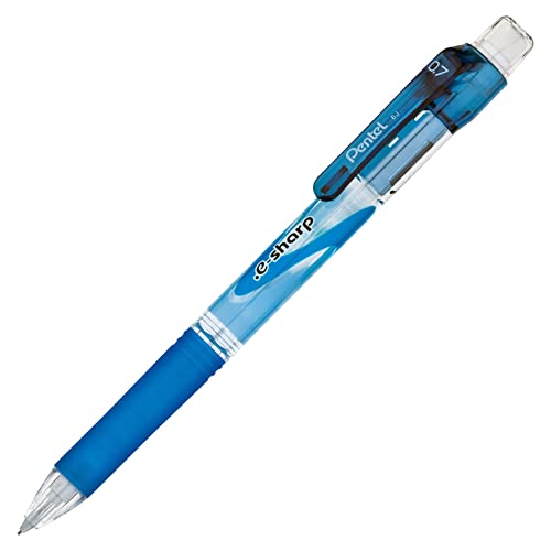 Pentel قلم رصاص ميكانيكي Pentel® e-Sharp™، 0.7 مم، 72% معاد تدويره، أزرق، عبوة من 12 - Image 5