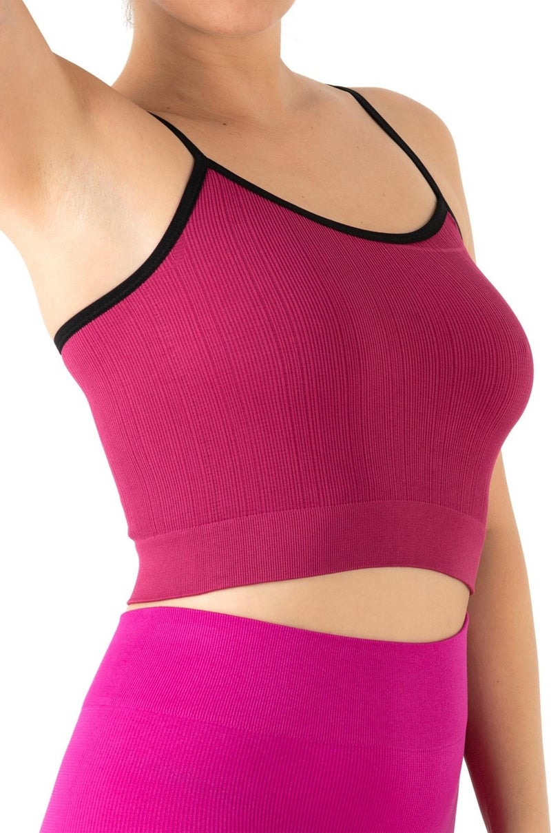 Seamless Ribbed Bustier