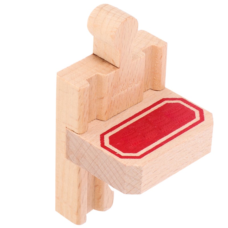 2Pcs Train Stop Track Toy Train Scene Track Prop Railway Train Track Piece - Image 5