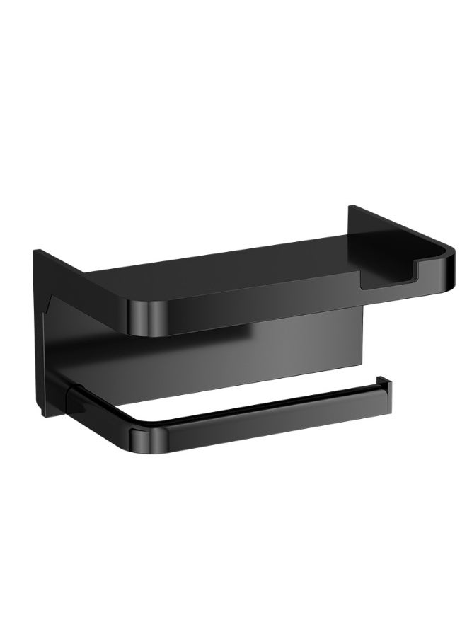 Toilet Paper Storage - Wall-Mounted Toilet Paper Holder, Easy Install No Drill Dispenser | Multifunctional Bathroom Paper Towel Rack, Space-Saving Stylish Toilet Paper Holder Suitable For Toilet Paper - Image 1