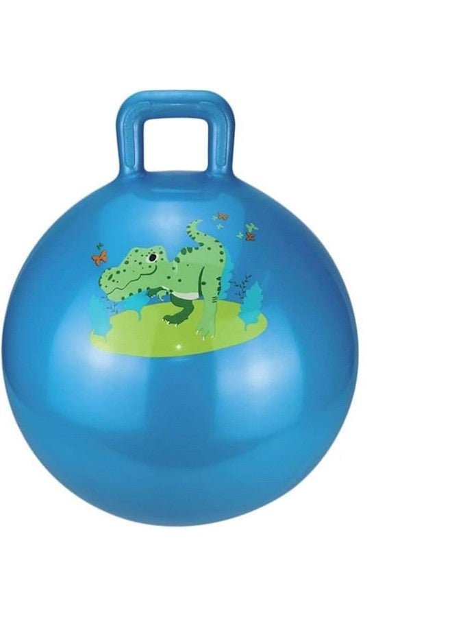 ROYALS Royals Multicolour Inflatable Hopper Ball for Kids | Hop Ball Bouncy Ball Bouncing Ball Kangaroo Ball Hopping Ball Jumping Ball | (Only Hop Ball)  - Image 1