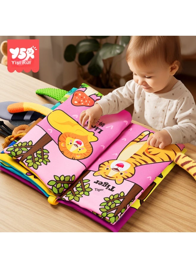 Ysr Baby Tail Cloth Book Infant Teething 0-12 Months Tear-resistant Early Education Book 0-1 Year Old Toy Newborn Gift - Image 1