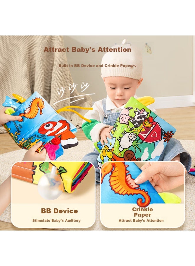 Ysr Baby Tail Cloth Book Infant Teething 0-12 Months Tear-resistant Early Education Book 0-1 Year Old Toy Newborn Gift - Image 5