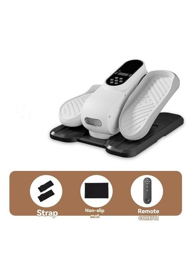 WALALLA Under Desk Elliptical Machine, Ellipse Leg Exerciser for Seniors Fully Assembled, Quiet & Portable Electric Seated Pedal Exerciser with Remote Control & 12 Adjustable Speeds - Image 5