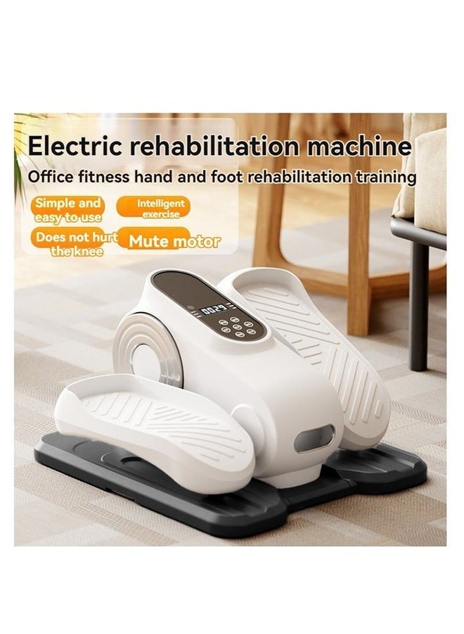 WALALLA Under Desk Elliptical Machine, Ellipse Leg Exerciser for Seniors Fully Assembled, Quiet & Portable Electric Seated Pedal Exerciser with Remote Control & 12 Adjustable Speeds - Image 3