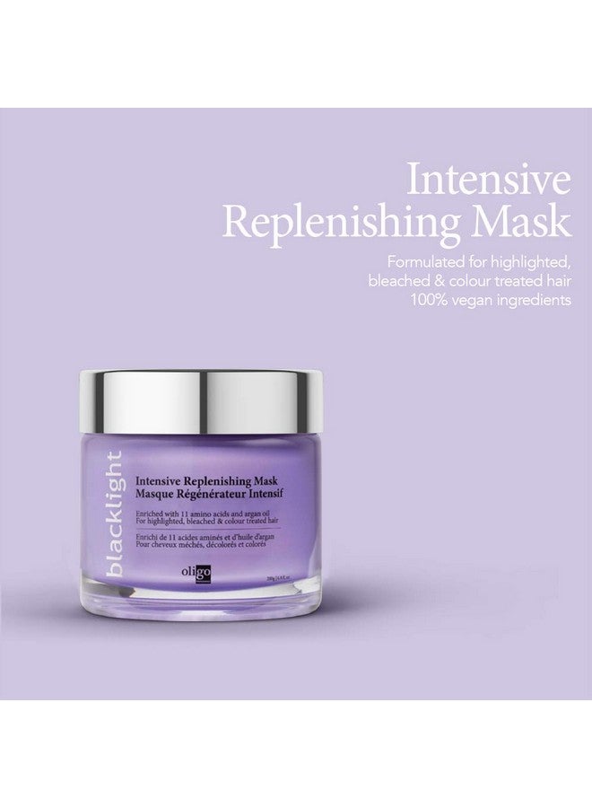 Oligo Professionnel Blacklight Intensive Replenishing Hair Mask Hair Mask For Dry Damaged Hair And Growth With 11 Amino Acids Damaged Hair Treatment Mask Sulfate Free Hair Masks (6.8 Oz) - Image 2
