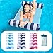 Auspicious Rain 3 Pack Upgrated Water Pool Floats 4in1 Hammock Saddle Lounge Chair Drifter MultiPurpose Water Pool Float NonStick PVC Material - Image 3