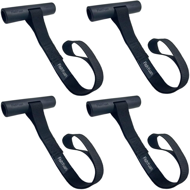 FishYuan Quick Loops - Fast Kayak and Canoe Tie Down Anchor Straps for Car Hoods and Trunks - Image 1