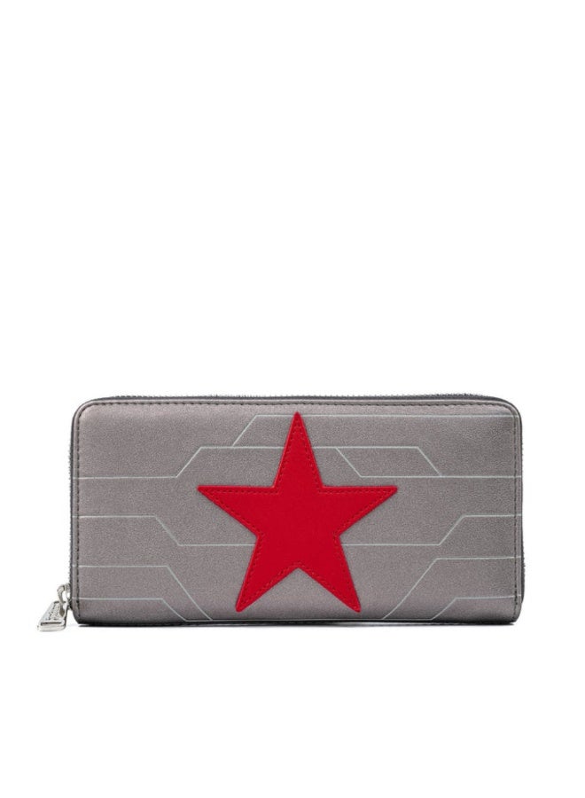 Loungefly Marvel : Captain America Zip Around Wallet by Loungefly