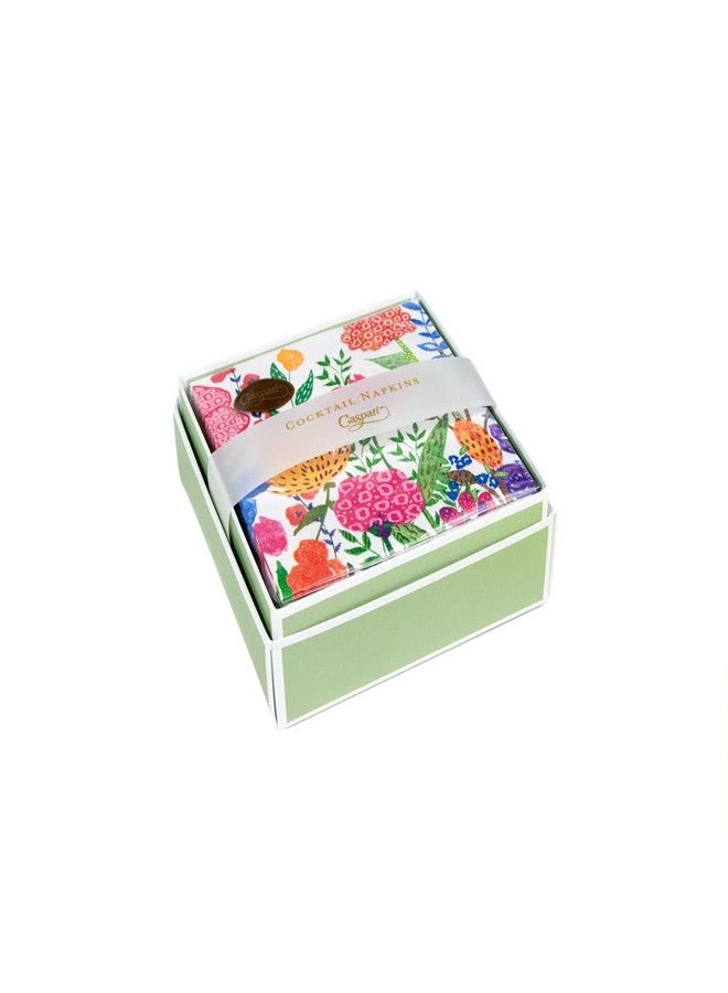 كاسباري مناديل كوكتيل كاسباري كوتيدج الزهرية - 40 منديلًا في العلبة - Image 1