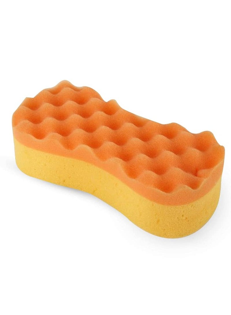 Agc Car Wash Sponge For Foaming Washing 100%Microflber Easy Grip Washing Sponge 21x11x5.5cm - Image 1