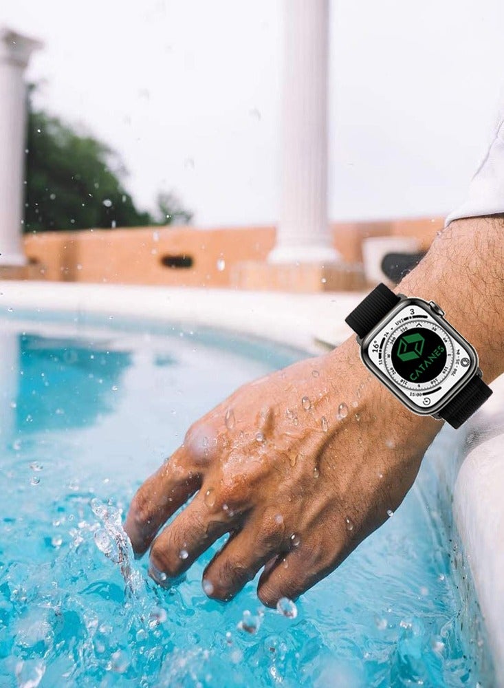 CATANES Trail Loop size 38mm 40mm 41mm series 10/11 for Apple Watch Band size M/L - Image 2