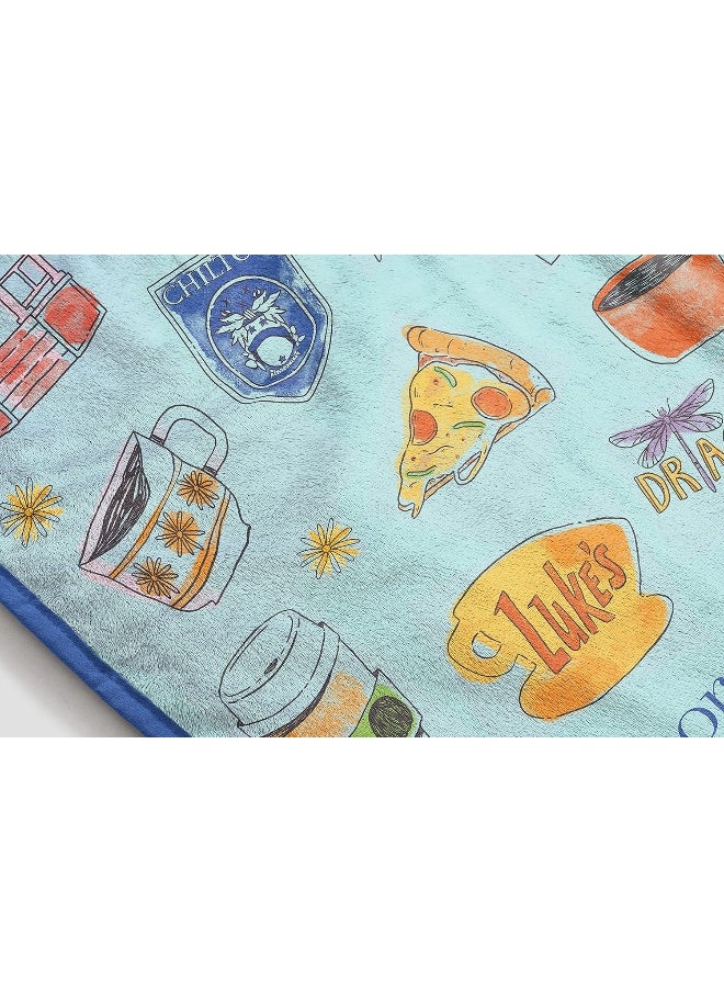 Jay Franco - Jay Franco Gilmore Girls Stars Hallow Throw Blanket - Image 1