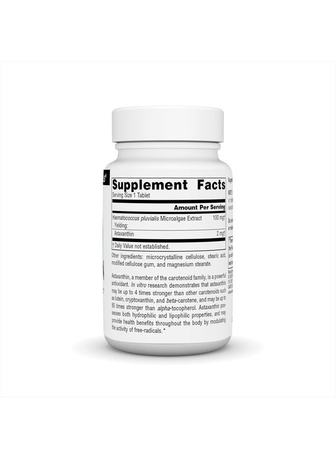 Source Naturals Astaxanthin, Antioxidant Carotenoid, 2mg - 120 Tablets - Image 2