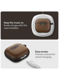 Kajuk Compatible with AirPods 4 Case Cover Compatible with MagSafe [Shock Absorbent] with Carabiner - Saddle Brown - pzsku/Z5ED6744987C1690B950AZ/45/_/1737729486/58b08e4b-852d-4d7a-9d2b-c6d06bec0695