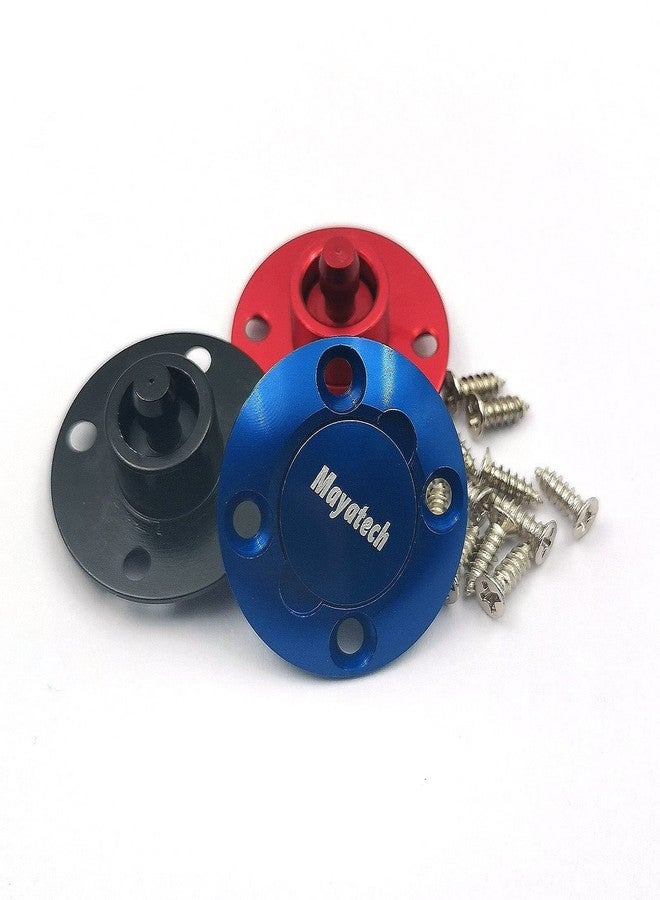 FainWan 3Pack Fuel Dot Hobby Accessories CNC Aluminum Anodized Round Fuel Dot for RC Airplane Boat Red/Gray/Blue - Image 4
