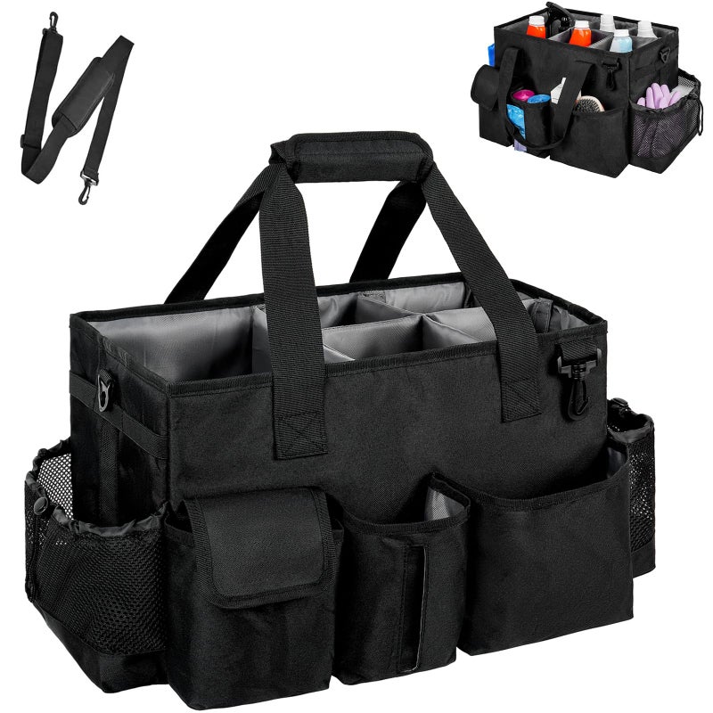 ZIOZERTT ZIOZERTT Hot Tub Chemical Storage Bag for Adults,Spa Accessories Organizer with Handle and Shoulder Strap, Caddy Bag - Image 1