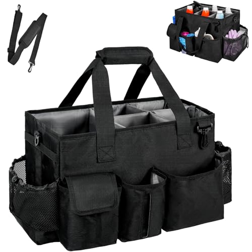 ZIOZERTT ZIOZERTT Hot Tub Chemical Storage Bag for Adults,Spa Accessories Organizer with Handle and Shoulder Strap, Caddy Bag - Image 2