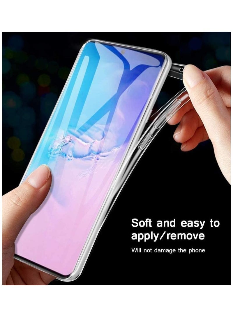 Samsung Galaxy S20 Ultra / S11 Plus case Cover Transparent Silicone Soft TPU - Clear - Image 2