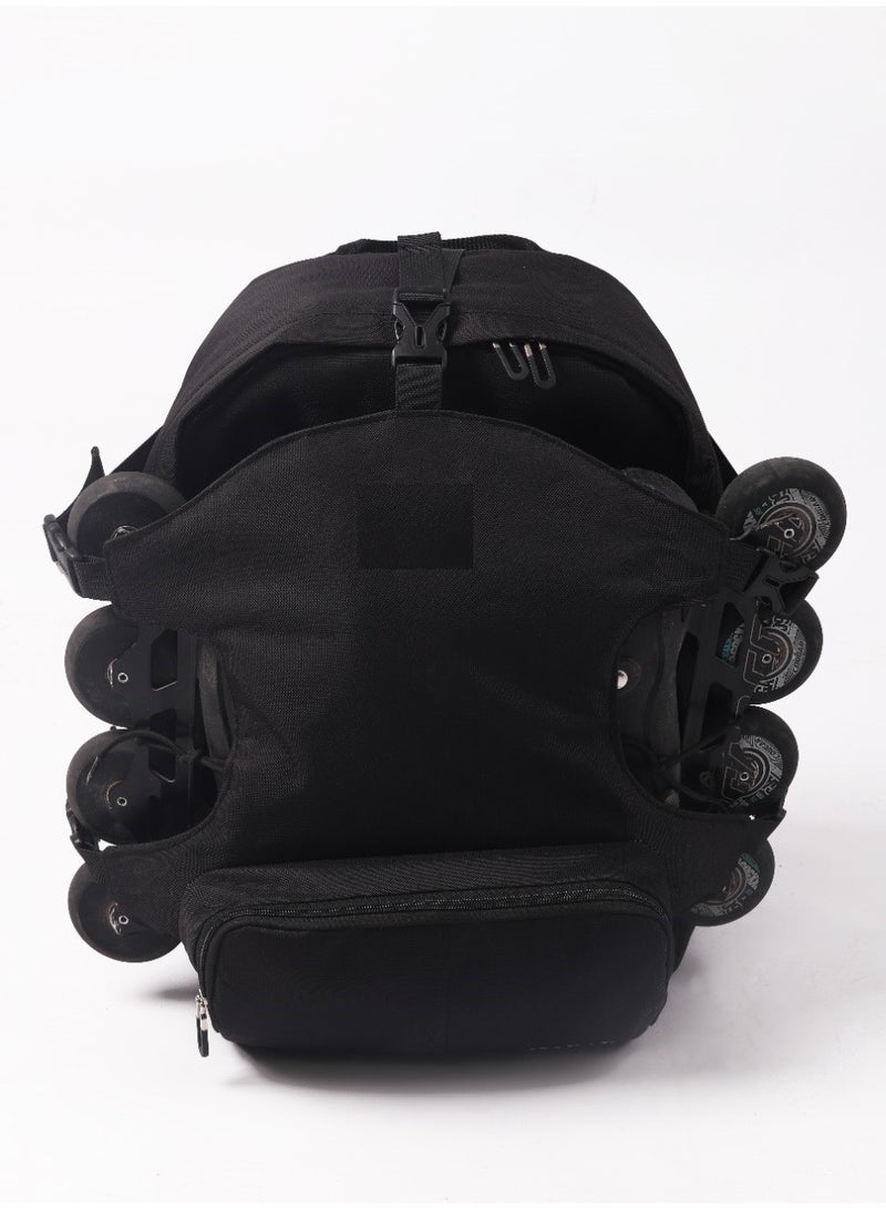 شنطة ظهر رياضية لحمل سكيت باتيناج – لحمل الأغراض المختلفة بجيوب واسعه وكبيرة . ومكان مخصص لحمل زوج من الاسكيت - Image 2