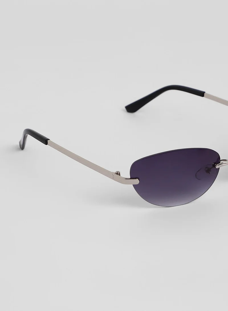 صوص هاوت The Minimal Oval Sunglasses