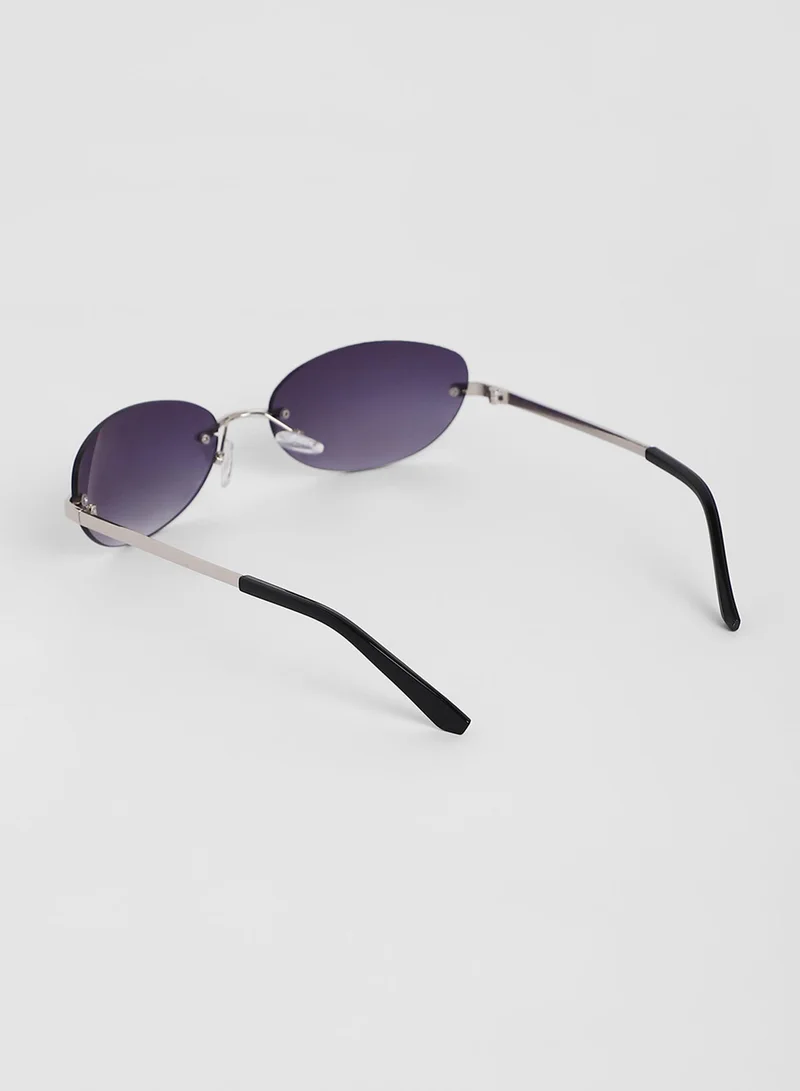 صوص هاوت The Minimal Oval Sunglasses
