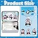 JULEASEL Little Pocket Penguin Mini pengy in a Tin Box Travel Buddy Cute Penguin Collectible for Winter Decor Friendship Thoughtful Gifts - Image 4
