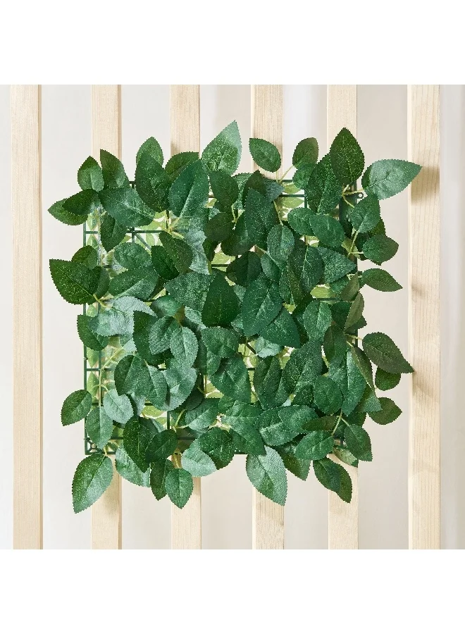 Home Box Delsa Artificial Hedge Mats Rose Leaf 33 x 4 x 33 cm