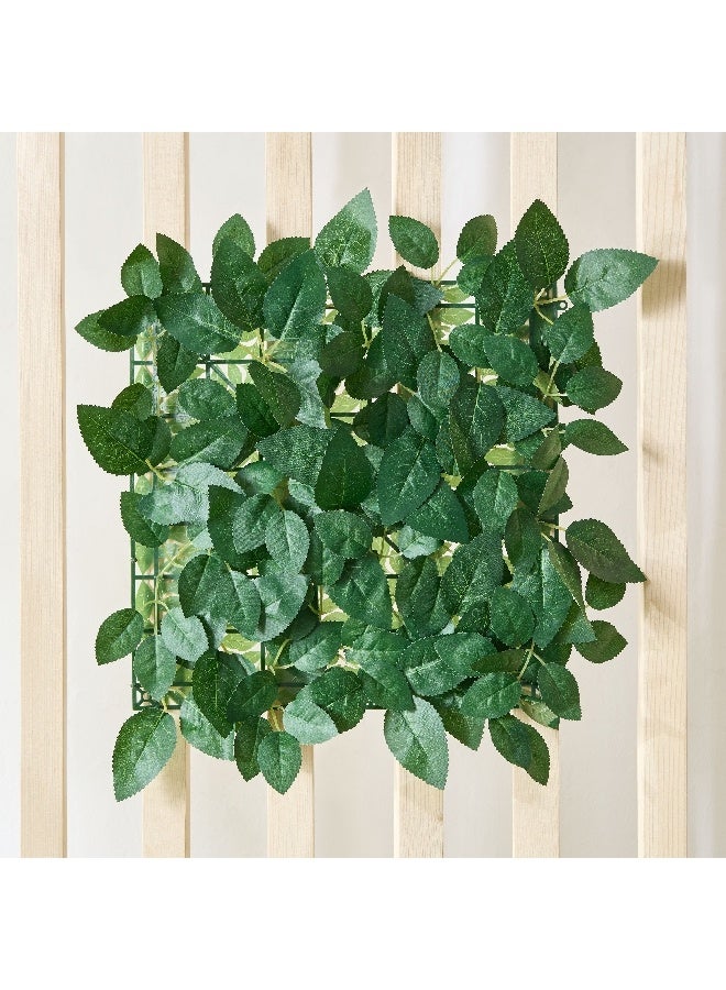 Home Box Delsa Artificial Hedge Mats Rose Leaf 33 x 4 x 33 cm  - Image 1