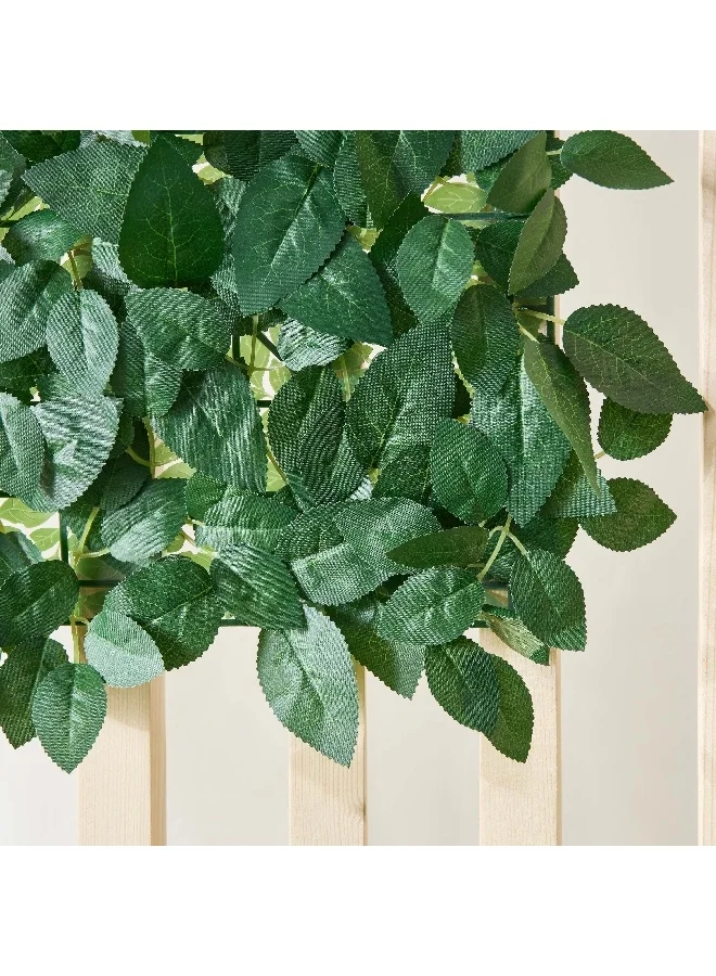 Home Box Delsa Artificial Hedge Mats Rose Leaf 33 x 4 x 33 cm