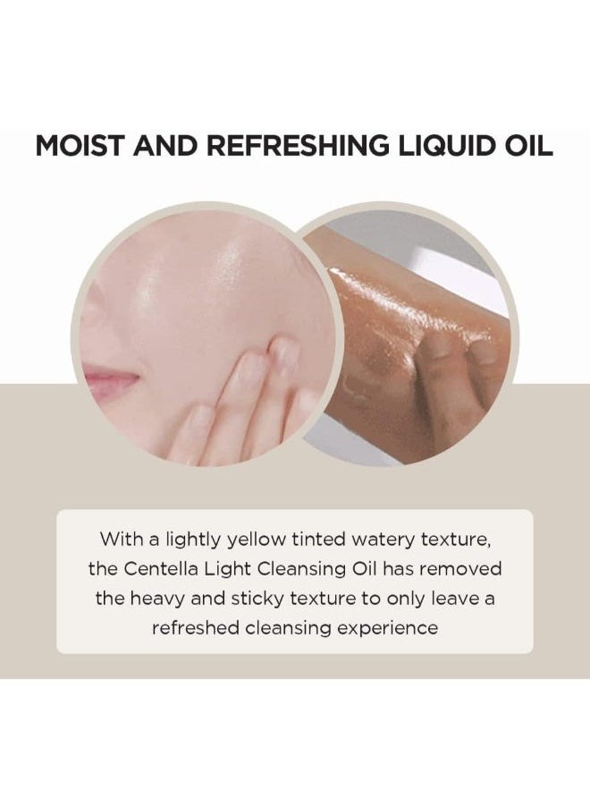 SKIN Skin1004 Madagascar Centella Light Cleansing Oil, 200ml | Deep Cleansing | Gentle and Non-Irritating Formula | Removes Makeup and Impurities | Moisturizes Skin  - Image 4