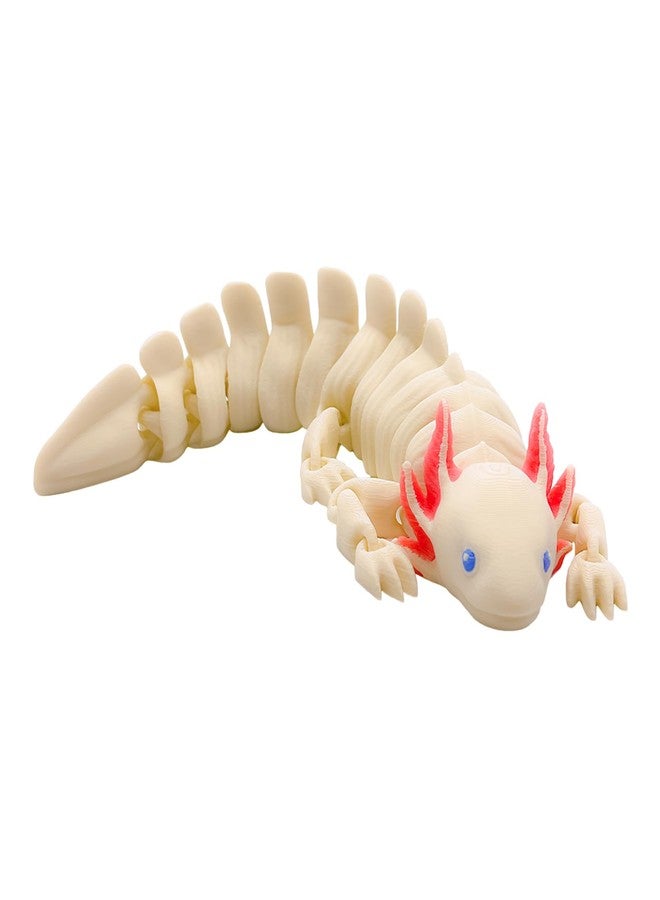 BuQueHM 3D Printed Axolotl-Flexible Articulated 3D Animals for Stress Relief & Unique Desk Decor - Image 1