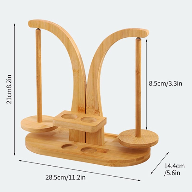 Yarn Cake Winder - Double Spindles Rotating Crochet Tool - Magnetic Wool Winder | for Men Women Crocheting Handwork Craft Enthusiast Home Indoor - Image 5