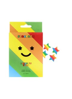 Starface World Starface Rainbow Stars Hydrocolloid Pimple Patches Absorb Fluid And Reduce Inflammation Cute Star Shape Vegan And Crueltyfree Skincare (32 Count)  - Image 1