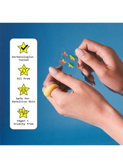 Starface World Starface Rainbow Stars Hydrocolloid Pimple Patches Absorb Fluid And Reduce Inflammation Cute Star Shape Vegan And Crueltyfree Skincare (32 Count)  - Image 5